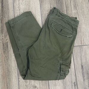 Abercrombie & Fitch Olive Cargo Pants